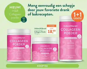 Holland & Barrett Holland & Barrett Collageen Poeder aanbieding