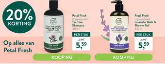 Holland & Barrett Op alles van Petal Fresh aanbieding