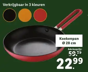 Lidl Koekenpan Ø 28 cm aanbieding