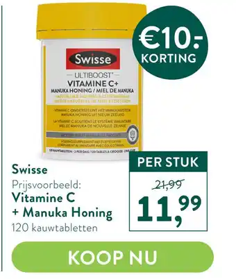 Holland & Barrett Swisse WISSE aanbieding