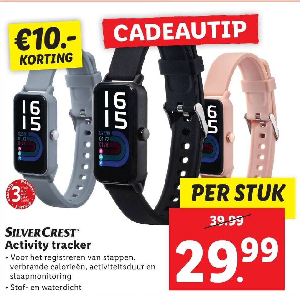SILVERCREST Activity tracker aanbieding bij Lidl
