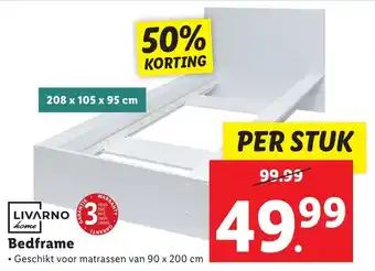 Lidl LIVARNO home Bedframe aanbieding