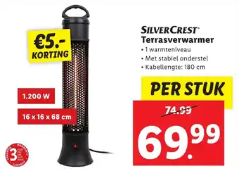 Lidl SILVERCREST Terrasverwarmer aanbieding