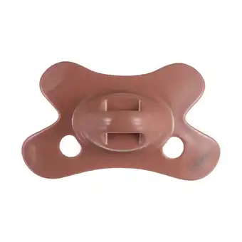 Babypark Difrax dental fopspeen bruin 0-6 mnd aanbieding
