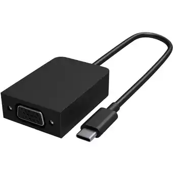 Conrad Microsoft surface usb-c zu vga adapter displayadapter geschikt voor windows phone modellen: microsoft surface go, microsoft s aanbieding