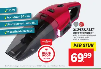 Lidl Accu kruimeldief 110W aanbieding