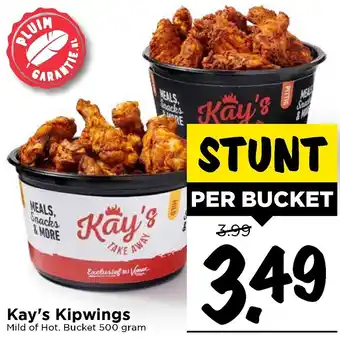 Vomar Voordeelmarkt Kay's Kipwings aanbieding