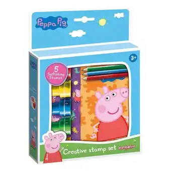 Lobbes Peppa pig creative stempelset aanbieding