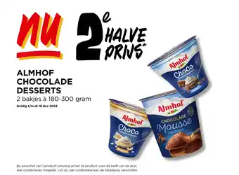 Jumbo ALMHOF CHOCOLADE DESSERTS aanbieding