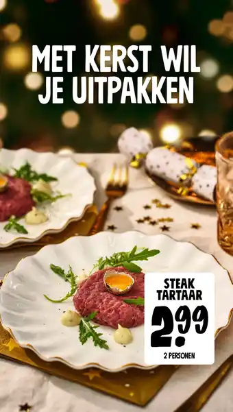 Jumbo STEAK TARTAAR aanbieding