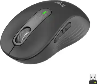 Amazon Logitech signature m650 draadloze muis – voor kleine tot middelgrote handen, 2 jaar batterijduur, stil klikken, aanpasbare zi aanbieding