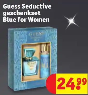 Kruidvat Guess Seductive geschenkset Blue for Women aanbieding