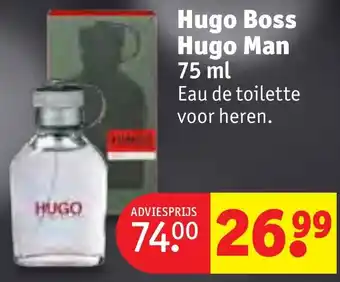 Kruidvat Hugo Boss Hugo Man 75 ml aanbieding