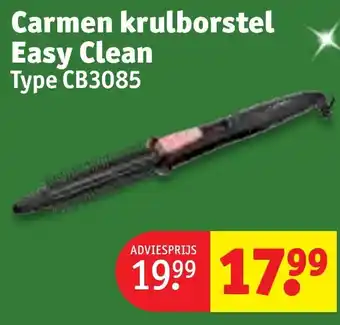 Kruidvat Carmen krulborstel Easy Clean Type CB3085 aanbieding