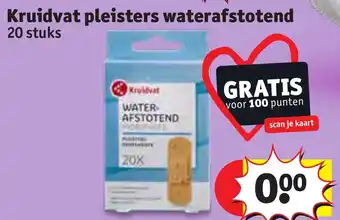 Kruidvat Kruidvat pleisters waterafstotend aanbieding