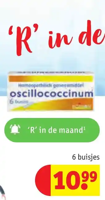 Kruidvat oscillococcinum 6 buisjes aanbieding