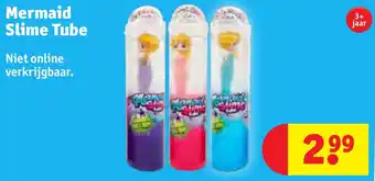 Kruidvat Mermaid Slime Tube aanbieding