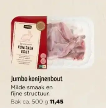 Jumbo Jumbo konijnenbout aanbieding