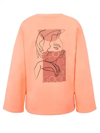 Klingel Sweatshirt met print rockgewitter koraal aanbieding