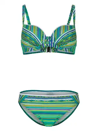 Klingel Bikini met zomerse patronenmix sunflair groen aanbieding