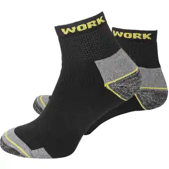 Conrad L+d work 25773-43-46 sokken kort maat: 43-46 3 paar aanbieding