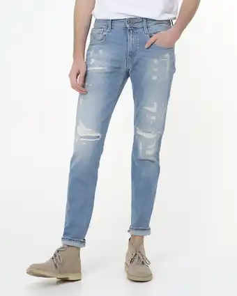 Only for Men Replay anbass aged heren jeans aanbieding