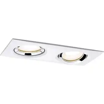 Conrad Paulmann nova led-inbouwlamp voor badkamer led gu10 14 w ip65 wit (mat), chroom aanbieding