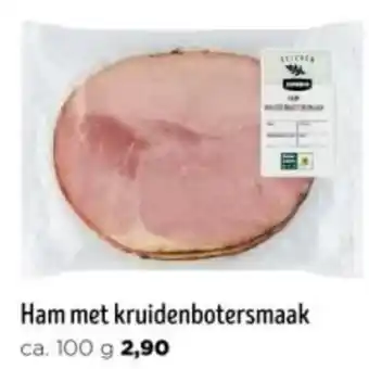 Jumbo Ham met kruidenbostersmaak 100g aanbieding