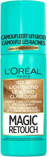 Amazon L'oréal paris magic retouch goud lichtblond - camouflerende uitgroei spray 75ml aanbieding