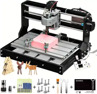 Amazon Sainsmart genmitsu cnc 3018-pro router kit grbl controle 3 as plastic acryl pcb pvc houtsnijwerk maalmachine, xyz werkgebied  aanbieding