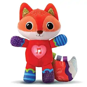 Amazon Vtech - malo, mon fox dodo, pluche vos, knuffeldier, zachte muziek en rustgevende geluiden, machinewasbaar, geboortecadeau –  aanbieding