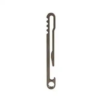 Amazon Edc clip, edc-sleutelhanger, flessenopener, multifunctioneel, titanium sleutelring, gereedschap, clip voor thuis, camping, ou aanbieding