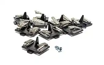 Amazon Micro scalextric g8047 reservegeleidermes, 8 stuks, met schroefrailaccessoire aanbieding