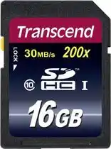 Bol.com Transcend premium sd kaart 16gb - class 10 aanbieding