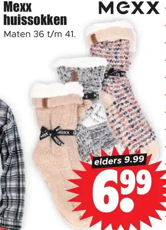 Dirk Mexx huissokken aanbieding