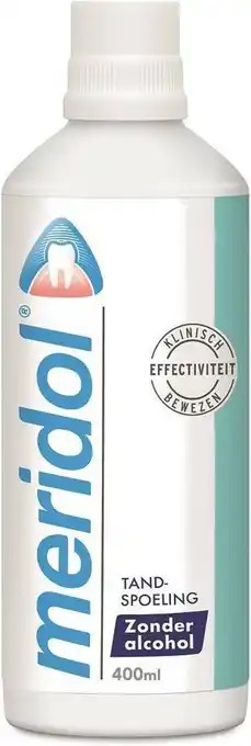 Bol.com Meridol mondspoeling - 400 ml - mondspoeling - 400 ml - mondwater aanbieding