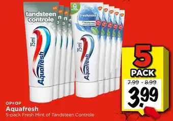 Vomar Voordeelmarkt Aquafresh aanbieding