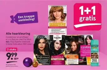 Etos Alle haarkleuring combineer en profiteer! m.u.v. etos en just for men bijv. poly palette intensive crème coloration 900 zwart aanbieding