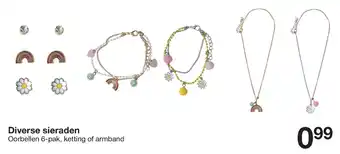 Zeeman Diverse sieraden aanbieding