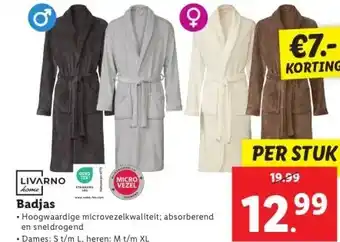 Lidl Badjas aanbieding