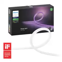 MediaMarkt Philips hue lightstrip outdoor - wit en gekleurd licht 5m aanbieding