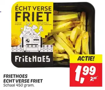 Dekamarkt FRIETHOES ECHT VERSE FRIET 450 gram aanbieding