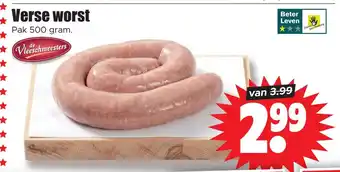 Dirk Verse worst aanbieding