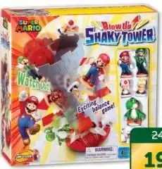 Boekenvoordeel Super mario shaky tower aanbieding