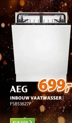 Expert Aeg inbouw vaatwasser fsb53627p aanbieding