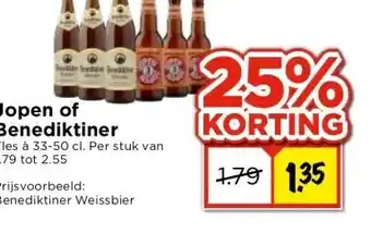 Vomar Voordeelmarkt Jopen of benediktiner aanbieding