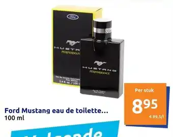 Action Ford mustang eau de toilette 100 ml aanbieding