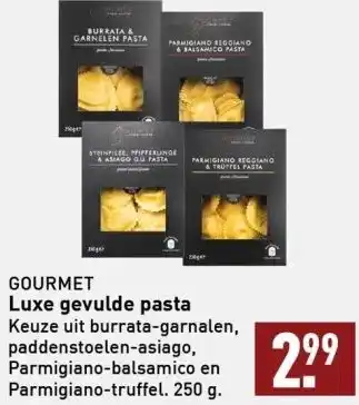 ALDI Luxe gevulde pasta aanbieding