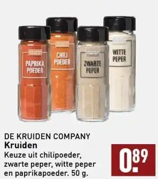 ALDI De kruiden company kruiden aanbieding