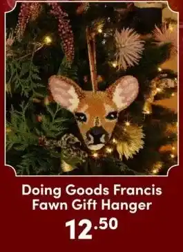 Baby & Tiener Doing goods francis fawn gift hanger aanbieding